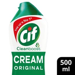 Cif Original/Lemon Cream Cleaner 500ml - ASDA Groceries