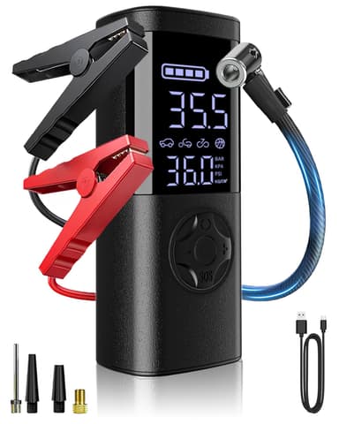 TEMOLA Jump Starter Power Pack with Air Compressor 150PSI - Sold by Temola Store / FBA - Amazon