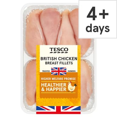 Tesco Large Chicken Fillet Pack 1.6Kg (£5.94/kg) - Clubcard Price - Tesco