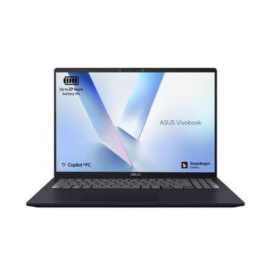 ASUS Vivobook 16 X1607QA CoPilot+ Laptop | 16.0" WUXGA Screen | Qualcomm Snapdragon X1-26-100 Processor | 16GB RAM | 512GB SSD - Amazon