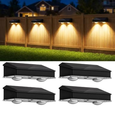 4 Pack RGB/W Solar Lights Outdoor Garden, IP65 Waterproof , 3 Modes & 9 Colours - Sold by yuanyimaoyi54 / FBA - Amazon