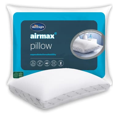 Silentnight Airmax Pillow – Air Mesh Sides Maximising Airflow Preventing Overheating for a Cool Night's Sleep - Amazon