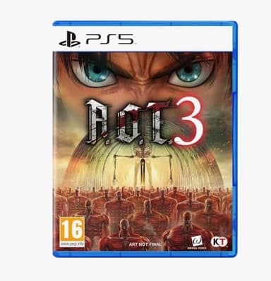 A.O.T. 3 SteelBook Launch Edition - PS5 - Free C&C (Pre Order 10/12/26) - Smyths