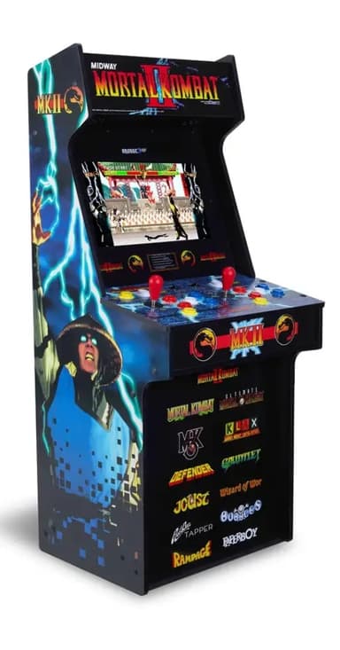 Arcade1Up Mortal Kombat Classic SE Arcade Game Machine – 1.22 Meter Cabinet 13 Games, 39.62 cm IPS Display - Sold & Dispatched By Speedtail - Amazon