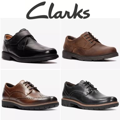 Up to 60% off Sale + Buy Any Adults' Shoes & Get Selected Sale Shoes for £10 - E.g. Clarks Lane Stride Brown Leather Men's Shoes - 2 for £40 - Clarks Outlet