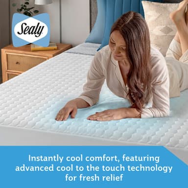 Sealy Advance Cool Mattress Protector, Super King or King Size - Costco