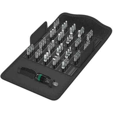 Wera Bit-Safe 61 Universal 1 Bits and Rapidaptor bit Holder Set in Pouch, 61pc, 05057122001 - Amazon