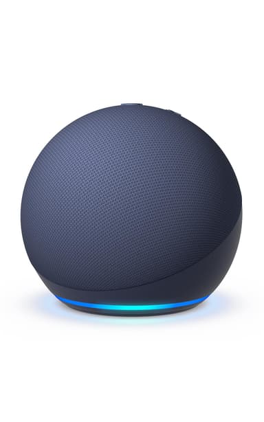 Echo Dot (Newest gen) | Bluetooth smart speaker with big vibrant sound and Wi-Fi (5th gen) - Amazon