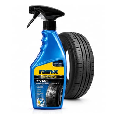 Rain-X Graphene Tyre Shine & Protectant - Deep Black Glossy Finish - 500ml - Amazon