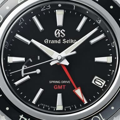 Grand Seiko Spring Time GMT Watch, Sapphire Crystal ,72 hour reserve, Model: SBGE201G - Watches Of Mayfair