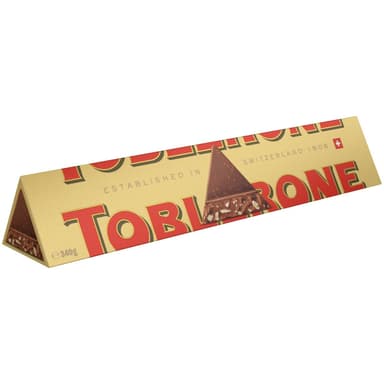 Toblerone Milk Chocolate, Honey and Almond Nougat 340g (£3.80 S&S) - Amazon