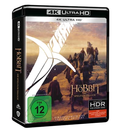 The Hobbit: Motion Picture Trilogy 4K UHD, Theatrical & Extended Editions - Sold & dispatched by Amazon EU - Amazon