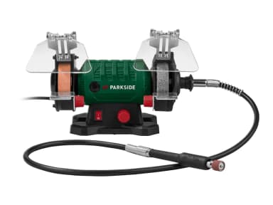 PARKSIDE Double Bench Grinder With Flexible Drive Shaft - Lidl Plus - Lidl