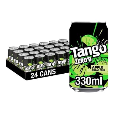 Tango Apple Sugar Free, 330ml, Pack of 24 (£6.98 S&S) - Amazon