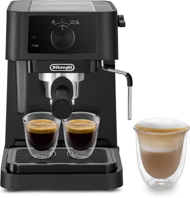 De'Longhi Stilosa - Manual Espresso Machine w/ Manual Milk Frother Black - Amazon