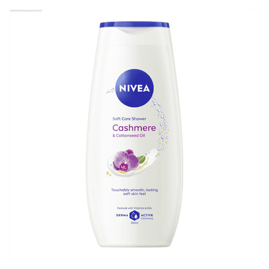 NIVEA Cashmere & Cotton Seed Oil Shower Cream 250ml - Clubcard Price - Tesco