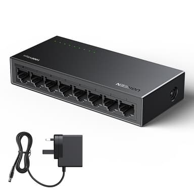UGREEN 8 Port Gigabit Network Switch, Ethernet Splitter Hub - sold by UGREEN/FBA - Amazon