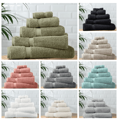 Super Soft Cotton Towel Range - Face Cloth / Hand Towel £1.80 / Bath Towel £4.20 / Bath Sheet £6.20 - 10% off W/George Rewards - Free C&C - George At ASDA