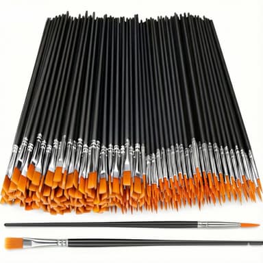 Nylon Paint Brushes Set - 30Pcs (Discount at Checkout) - Sold by Amazon Haul - Amazon