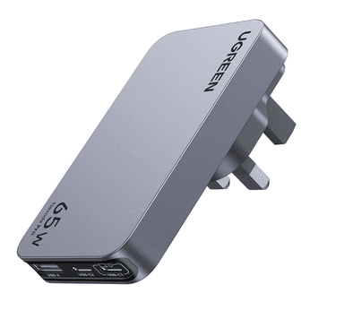 UGREEN USB C Charger 65W Fast Charger Plug Nexode Pro 3-Port GaN Travel Charger Adapter w/ US/UK/EU Plugs - by UGREEN GROUP LIMITED UK / FBA - Amazon