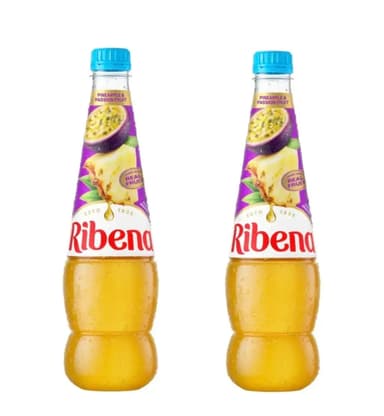 2 x Ribena Pineapple and Passion Fruit Juice 850ml - Price At Checkout (£2.33 - £2.55 with S&S) - Amazon