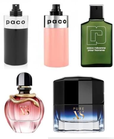 Paco Rabanne Testers - Paco Eau de Toilette Spray 100ml/ Paco Rose 100ml / Pour Homme £25 / Pure XS EDT 100ml £35/ Pure XS EDP £45 - The Beauty Store