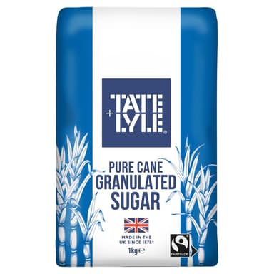 Tate & Lyle's Fairtrade Granulated Sugar 1kg - Amazon