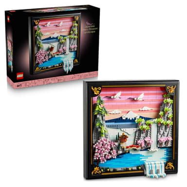 LEGO Art Japanese Cherry Blossom Landscape Set 31218 - Amazon