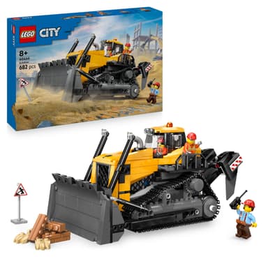 LEGO City Yellow Bulldozer Toy - 60466 - Amazon