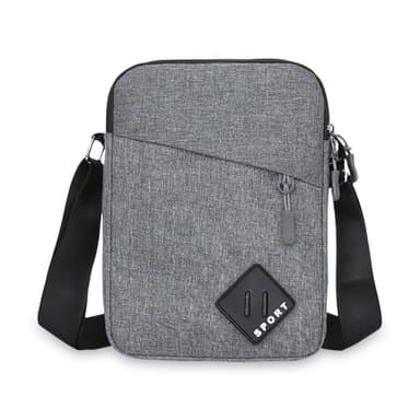 Aucuu Men's Shoulder Bag, Oxford Crossbody Bag, Waterproof Men's Small Side Bag, Casual Black Blue Grey - Sold by Aucuu-EU / FBA - Amazon