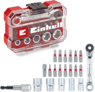 Original Einhell XS-CASE 21-Piece Bit and Socket Set - Amazon