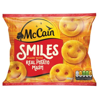 McCain Potato Smiles 454g (Nectar Price) - Sainsbury's