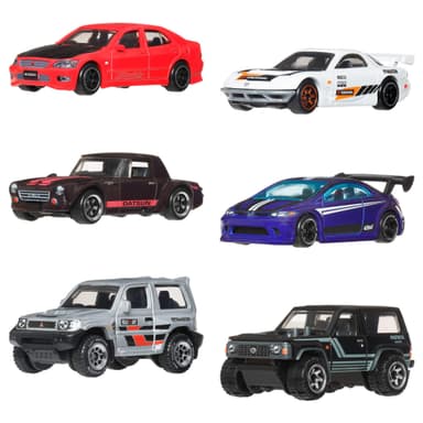 Hot Wheels Silver Series Streets of Japan 6-Pack (Styles May Vary) - Amazon