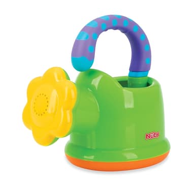 Nuby Watering Can Interactive Fun Baby Bath Toy, Indoor & Outdoor use with Easy-Grip Handle to Develop Motor Skills & Hand-Eye Coordination - Amazon