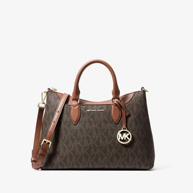 Austen Small Signature Logo Satchel Bag Michael Kors - Michael Kors