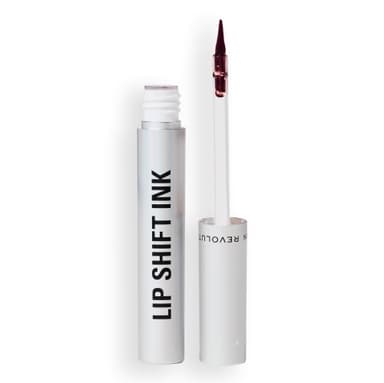 Revolution Lip Shift Ink Peel Off Lip Liner Stain, Long-Lasting, Matte Finish, Vegan & Cruelty-Free, Bitten Cherry, 1.8ml - Amazon