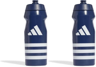 2 x Adidas Unisex Tiro Water Bottles 500ml - Navy Blue / White - Amazon