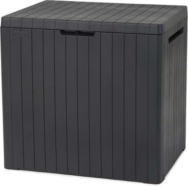 Keter City Graphite Outdoor Garden Storage Box - 113L (£18 Trade Pro members) - free c+c - Wickes