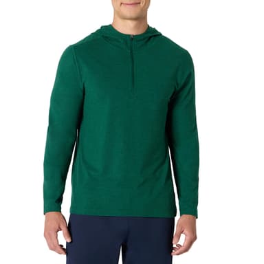 Amazon Essentials Men's Athletic Soft Performance Lightweight Quarter-Zip Long Sleeve - Amazon