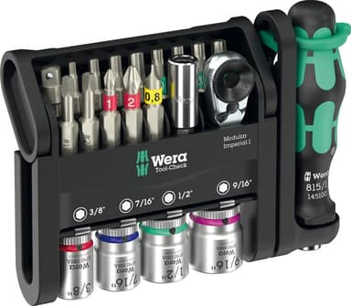 Wera Tool-Check Modular Imperial 1, 21 Pieces - 05049001001 - Amazon