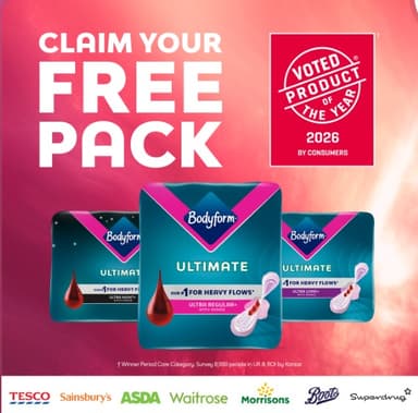 Free Pack of Bodyform Ultimate Pads - Bodyform