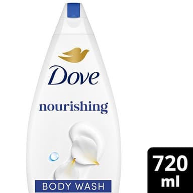 Dove Shower Gel Body Wash Nourishing Cleanser 720ml (£2.73 / £2.44 on S&S) - Amazon
