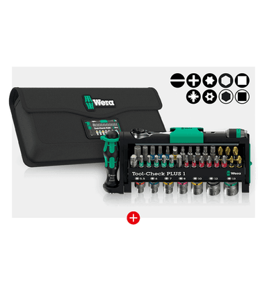 WERA Tool-Check PLUS 1 - Inc. Bag (Worth £25) - Engelbert Strauss