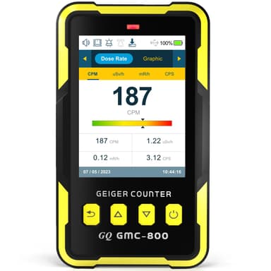 Nuclear Radiation Detector tool GQ GMC-800 Geiger Counter - Sold by GQ Electronics UK Europe / FBA - Amazon
