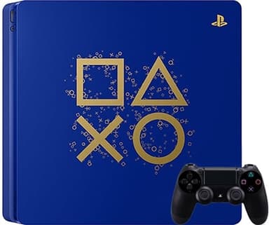 Playstation 4 Console Slim - Days Of Play Blue Limited Edition - Used, 5 Year Warranty, Free Click & Collect - CeX