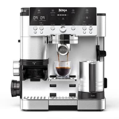 Ninja Luxe Premier 3-in-1 Coffee Machine, Silver (ES601UK) - W/Voucher - Amazon