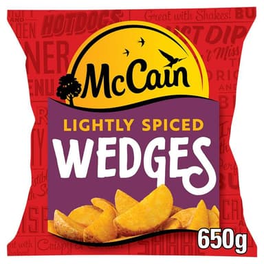 McCain Lightly Spiced Wedges 650g (Nectar Price) - Sainsbury's
