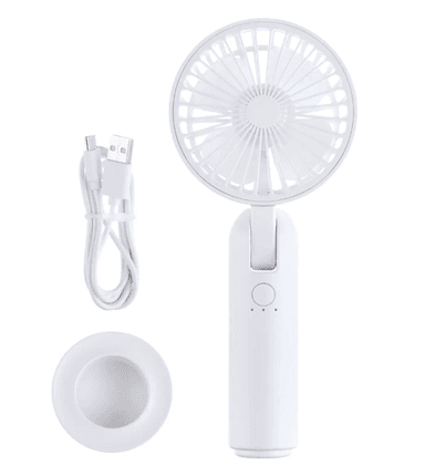 TRONIC Portable Fan - Pink/ White/ Black - Lidl