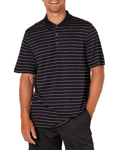 Amazon Essentials Men's Golf Polo Shirt, Quick Dry, Short Sleeve size M - Amazon