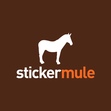 Custom 76mm × 76mm Die Cut Stickers x 10 - Sticker Mule